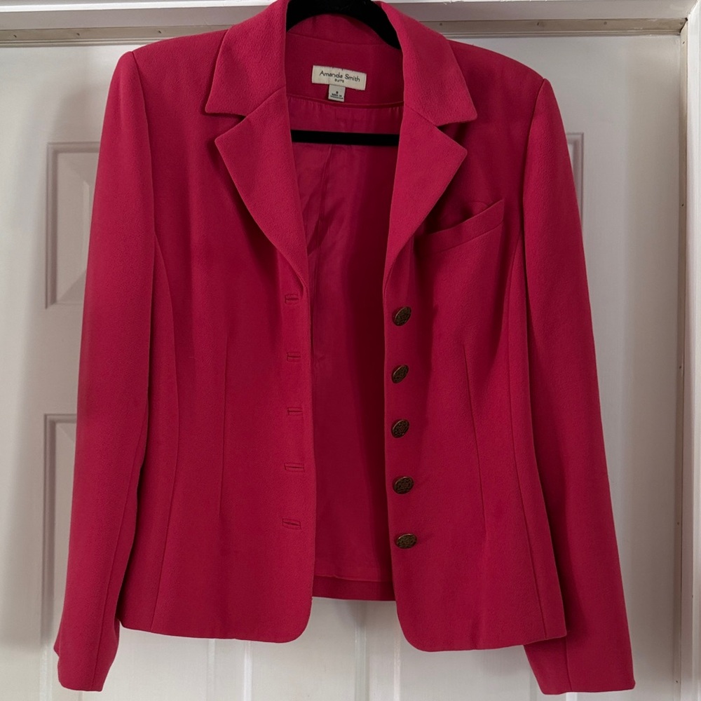 Amanda Smith Vibrant Pink Blazer